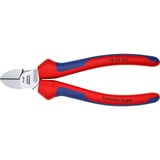 KNIPEX 70 05 160, Alicates de corte rojo/Azul