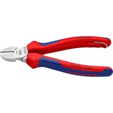 KNIPEX 70 05 160, Alicates de corte rojo/Azul