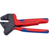 KNIPEX Alicates de sistema de crimpar, Crimpadora rojo/Azul