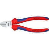 KNIPEX Cortaalambres 70 05 160, Alicates de corte rojo/Azul