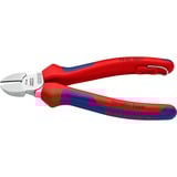 KNIPEX Cortaalambres 70 05 160, Alicates de corte rojo/Azul