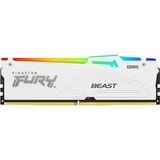 Kingston FURY FURY Beast 32 GB 5600 MT/s DDR5 CL36 DIMM White RGB EXPO, Memoria RAM blanco, 32 GB, 1 x 32 GB, DDR5, 288-pin DIMM