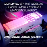 Kingston FURY FURY Beast 32 GB 5600 MT/s DDR5 CL36 DIMM White RGB EXPO, Memoria RAM blanco, 32 GB, 1 x 32 GB, DDR5, 288-pin DIMM