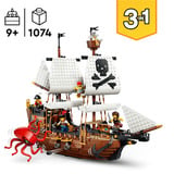 LEGO Creator 3-en-1 Barco pirata legendario, Juegos de construcción 