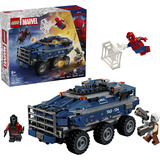 LEGO Marvel Super Heroes Spider-Man Caza el transporte de prisión, Juegos de construcción 