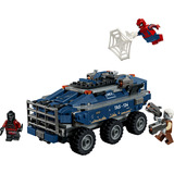 LEGO Marvel Super Heroes Spider-Man Caza el transporte de prisión, Juegos de construcción 