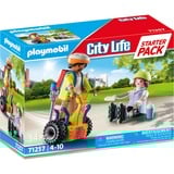 PLAYMOBIL City Life Starter Pack Rescate con Balance-Racer, Juegos de construcción 