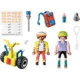 PLAYMOBIL City Life Starter Pack Rescate con Balance-Racer, Juegos de construcción 