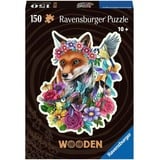 Ravensburger Rompecabezas de madera Zorro colorido, Puzzle 