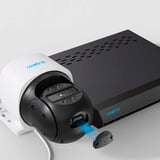 Reolink P850 PoE Cam Bala (forma) Cámara de seguridad IP Interior y exterior 3840 x 2160 Pixeles Techo, Cámara de vigilancia blanco/Negro, Cámara de seguridad IP, Interior y exterior, Alámbrico, Google Assistant, Techo, Bala (forma)