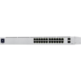 Ubiquiti UniFi 24-Port PoE Gestionado L2/L3 Gigabit Ethernet (10/100/1000) Energía sobre Ethernet (PoE) 1U Plata, Interruptor/Conmutador Gestionado, L2/L3, Gigabit Ethernet (10/100/1000), Energía sobre Ethernet (PoE), Montaje en rack, 1U