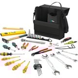 Wera 2go SHK 1 Juego de herramientas para tecnología sanitaria, calefacción y climatización, Kit de herramientas negro