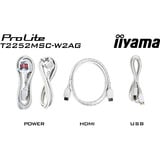iiyama ProLite T2252MSC-W2AG, Monitor LED blanco (mate)