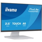 iiyama T2252MSC-W2AG, Monitor LED blanco (mate)
