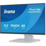 iiyama T2252MSC-W2AG, Monitor LED blanco (mate)