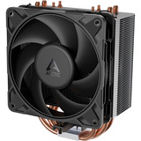 ARCTIC Freezer 36-S, Disipador de CPU plateado/Negro, Refrigerador de aire, 12 cm, 600 RPM, 3000 RPM, Negro, Acero inoxidable