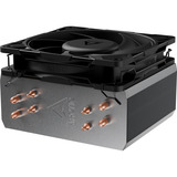 ARCTIC Freezer 36-S, Disipador de CPU plateado/Negro, Refrigerador de aire, 12 cm, 600 RPM, 3000 RPM, Negro, Acero inoxidable