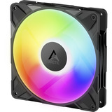 ARCTIC P14 Pro A-RGB Carcasa del ordenador Ventilador 14 cm Negro 3 pieza(s) negro, Ventilador, 14 cm, 400 RPM, 2500 RPM, 186 m³/h, Negro