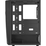 Aerocool WAVEBKV3 Caja PC ATX Cristal Templado 4xVentilador RGB Negro, Cajas de torre negro, Midi Tower, PC, Negro, ATX, micro ATX, Mini-ITX, ABS, SPCC, Azul, Verde, Rojo