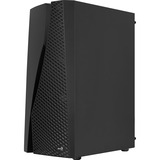 Aerocool WAVEBKV3 Caja PC ATX Cristal Templado 4xVentilador RGB Negro, Cajas de torre negro, Midi Tower, PC, Negro, ATX, micro ATX, Mini-ITX, ABS, SPCC, Azul, Verde, Rojo