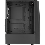 Aerocool WAVEBKV3 Caja PC ATX Cristal Templado 4xVentilador RGB Negro, Cajas de torre negro, Midi Tower, PC, Negro, ATX, micro ATX, Mini-ITX, ABS, SPCC, Azul, Verde, Rojo