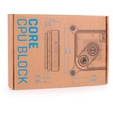 Alphacool Core 1 Plata, Disipador de CPU plateado