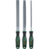 Bosch Juego de limas para madera, 3 piezas verde/Negro
