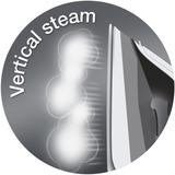 Braun TexStyle 7 Pro SI7149WB Plancha vapor-seco EloxalPlus soleplate 2900 W Negro, Blanco, Plancha a vapor blanco/Negro, Plancha vapor-seco, EloxalPlus soleplate, 2,5 m, 220 g/min, Negro, Blanco, 50 g/min