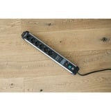 Brennenstuhl Regleta Premium-Protect-Line de 6 tomas negro/Aluminio