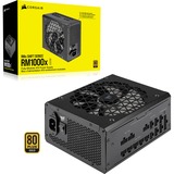 Corsair RM1000x 1000W, Fuente de alimentación de PC negro