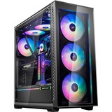 DeepCool Matrexx 70 ADD-RGB 3F Midi Tower Negro, Cajas de torre negro, Midi Tower, PC, Negro, ATX, EATX, micro ATX, Mini-ITX, ABS sintéticos, SPCC, Vidrio templado, Juego