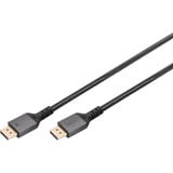Digitus Cable de conexión DisplayPort 1.4 Premium, UHD 8K negro/Gris