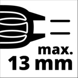 EINHELL TC-ID 18 Li-Solo, Taladradora de impacto rojo/Negro