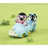 EPOCH Sylvanian Families - Set de juego y paseo de pingüino, Juegos de construcción 