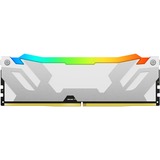 Kingston FURY FURY 32GB 6400MT/s DDR5 CL32 DIMM (Kit de 2) Renegade RGB Blanco XMP, Memoria RAM blanco, 32 GB, 2 x 16 GB, DDR5, 288-pin DIMM