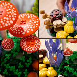 LEGO Botanicals Setas del bosque, Juegos de construcción 