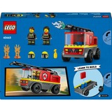 LEGO City Camión de Bomberos con Escalera, Juegos de construcción Juego de construcción, 4 año(s), Plástico, 82 pieza(s), 315 g