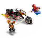 LEGO Marvel Super Heroes Spider-Man vs. Ghost Rider en su motocicleta, Juegos de construcción 