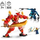 LEGO Meca Elemental del Fuego de Kai, Juegos de construcción Juego de construcción, 7 año(s), Plástico, 322 pieza(s), 484 g