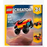 LEGO Mini Camión Monstruo Convertible, Juegos de construcción Juego de construcción, 6 año(s), Plástico, 55 pieza(s), 50 g