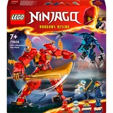 LEGO NINJAGO Meca Elemental del Fuego de Kai, Juegos de construcción Juego de construcción, 7 año(s), Plástico, 322 pieza(s), 484 g