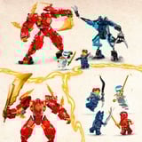 LEGO NINJAGO Meca Elemental del Fuego de Kai, Juegos de construcción Juego de construcción, 7 año(s), Plástico, 322 pieza(s), 484 g