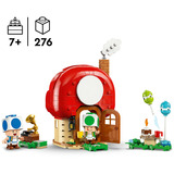 LEGO Super Mario Fiesta en la casa de Toad, Juegos de construcción Juego de construcción, 7 año(s), Plástico, 276 pieza(s), 498 g