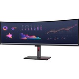 Lenovo ThinkVision P49w-30 Monitor, Monitor LED negro, 124,5 cm (49"), 5120 x 1440 Pixeles, DQHD, LED, 6 ms, Negro