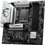 MSI B760M GAMING PLUS WIFI placa base Intel B760 LGA 1700 micro ATX negro/Plateado, Intel, LGA 1700, Intel® Celeron®, Intel® Pentium® Gold, LGA 1700, DDR5-SDRAM, 192 GB