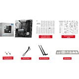 MSI B760M GAMING PLUS WIFI placa base Intel B760 LGA 1700 micro ATX negro/Plateado, Intel, LGA 1700, Intel® Celeron®, Intel® Pentium® Gold, LGA 1700, DDR5-SDRAM, 192 GB