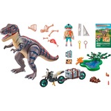 PLAYMOBIL Dinos Búsqueda de huellas de T-Rex, Juegos de construcción 