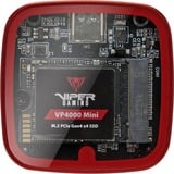 Patriot EV330 PCIe M.2 2230, Caja de unidades negro/Rojo