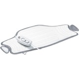 SHK 55 Manta eléctrica 100 W Gris, Blanco Terciopelo, Almohadas eléctricas