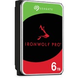Seagate IronWolf Pro ST6000NT001 disco duro interno 6 TB 7200 RPM 256 MB 3.5", Unidad de disco duro 6 TB, 7200 RPM, 256 MB, 3.5"
